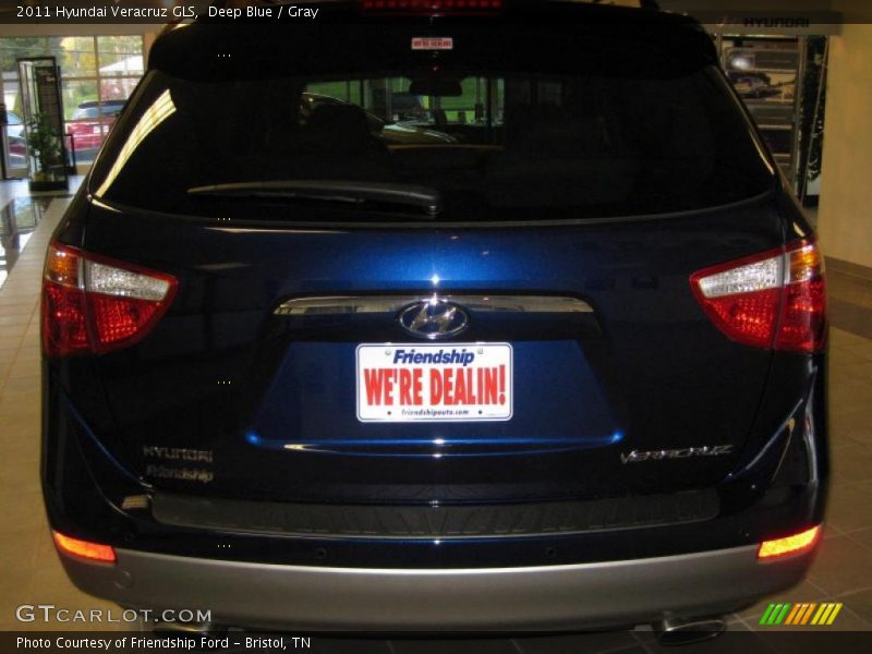 Deep Blue / Gray 2011 Hyundai Veracruz GLS