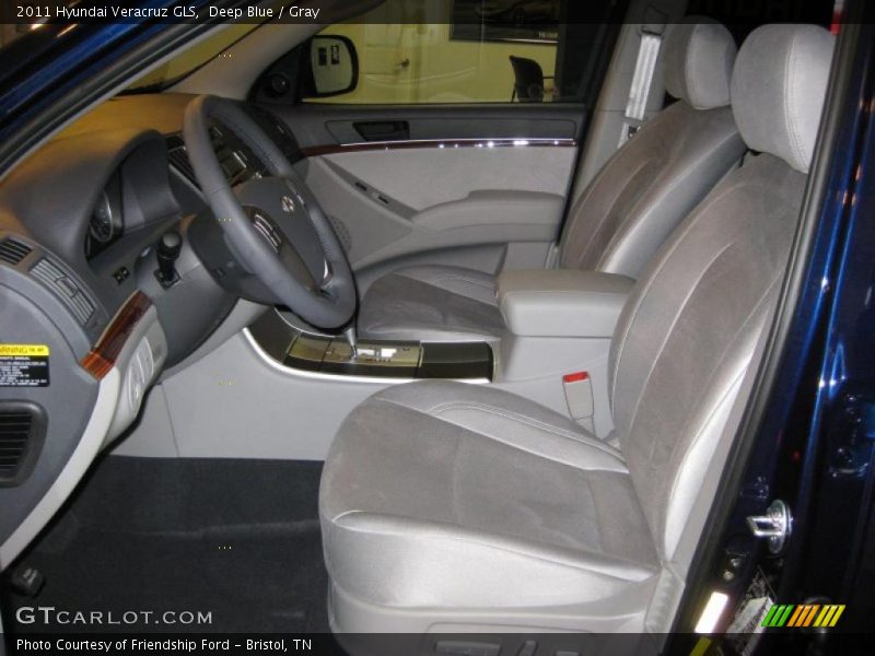 Deep Blue / Gray 2011 Hyundai Veracruz GLS