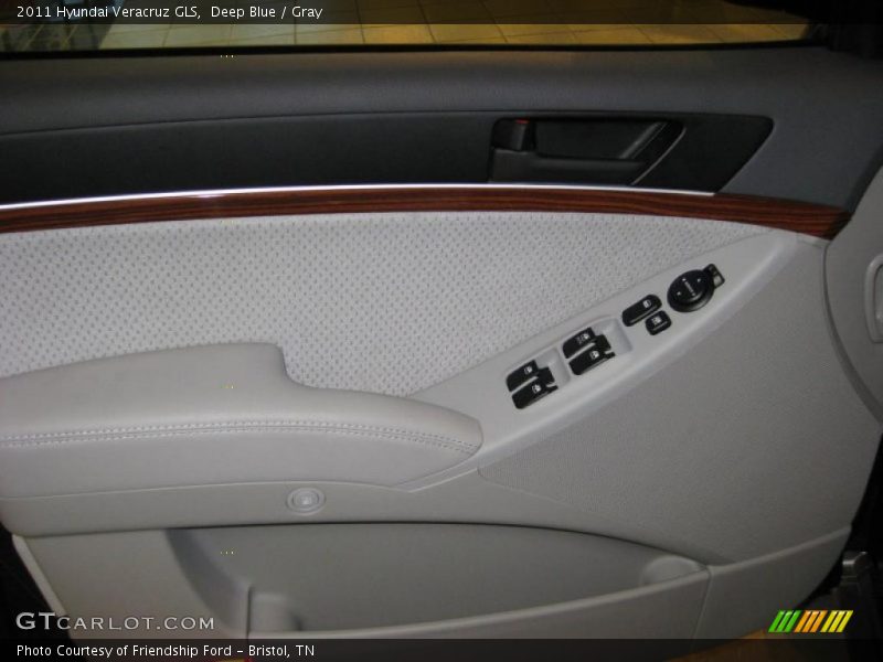 Deep Blue / Gray 2011 Hyundai Veracruz GLS