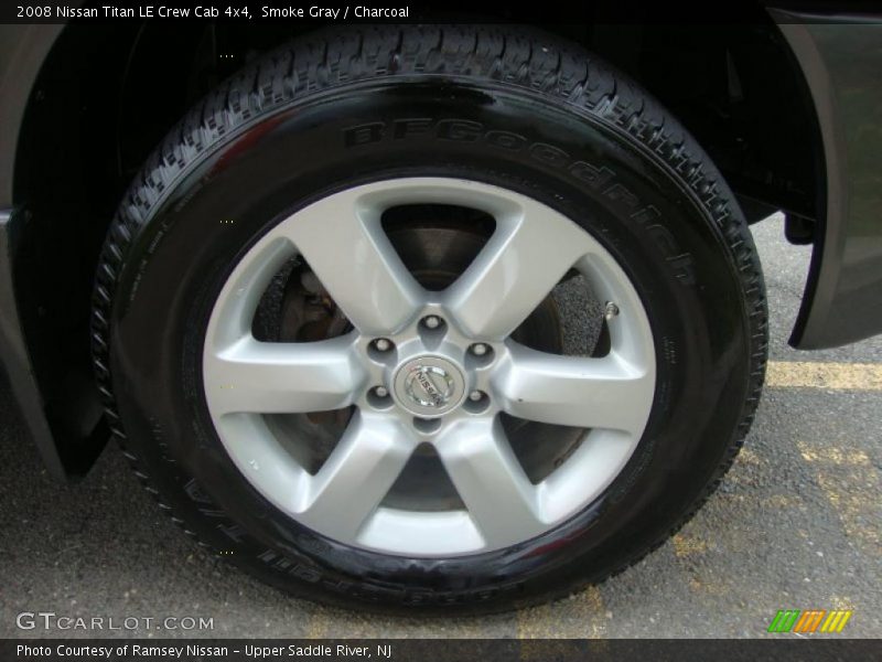  2008 Titan LE Crew Cab 4x4 Wheel
