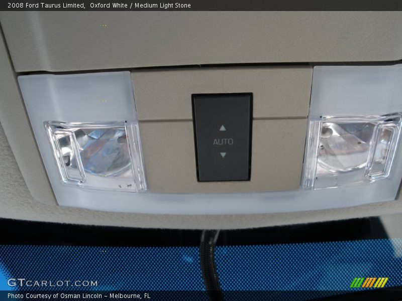 Oxford White / Medium Light Stone 2008 Ford Taurus Limited