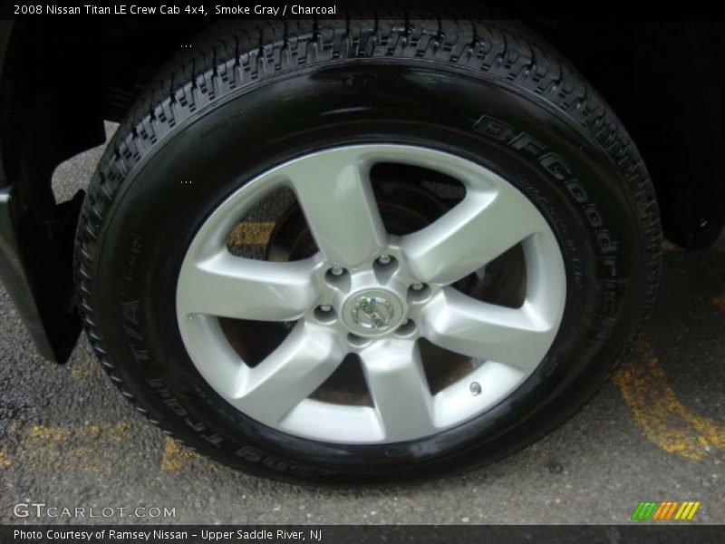  2008 Titan LE Crew Cab 4x4 Wheel