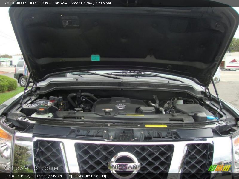 Smoke Gray / Charcoal 2008 Nissan Titan LE Crew Cab 4x4