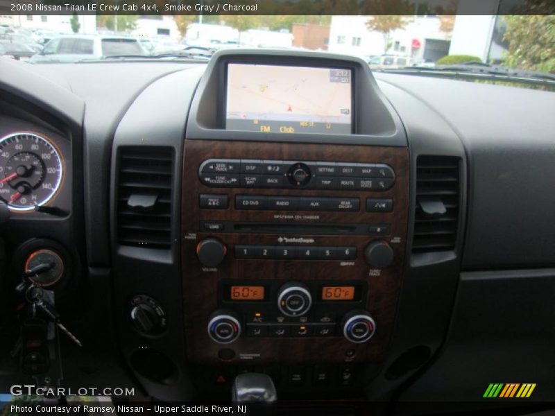 Smoke Gray / Charcoal 2008 Nissan Titan LE Crew Cab 4x4