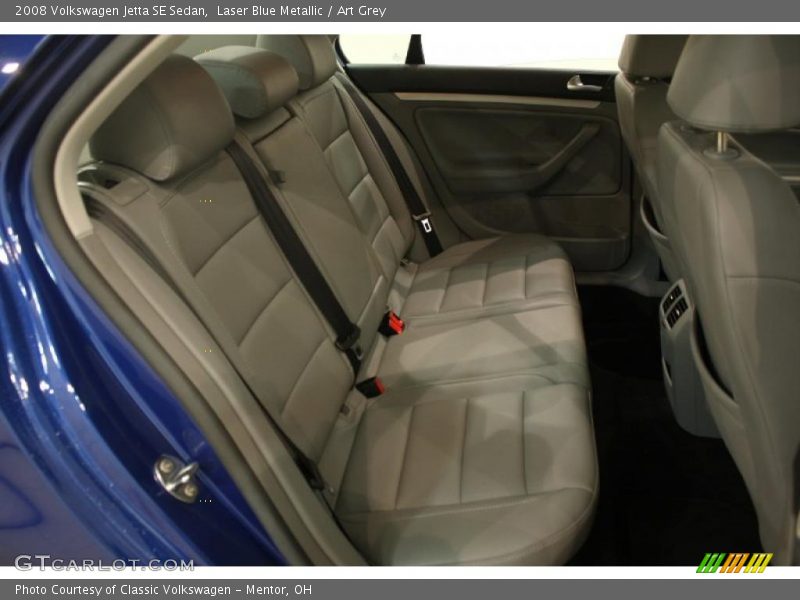 Laser Blue Metallic / Art Grey 2008 Volkswagen Jetta SE Sedan
