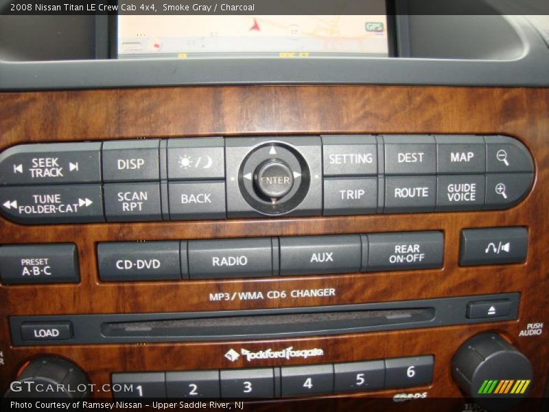 Smoke Gray / Charcoal 2008 Nissan Titan LE Crew Cab 4x4