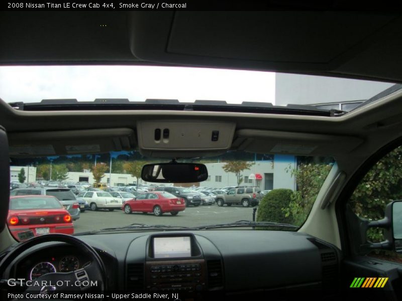 Smoke Gray / Charcoal 2008 Nissan Titan LE Crew Cab 4x4