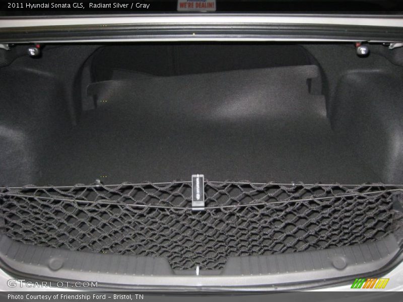 Radiant Silver / Gray 2011 Hyundai Sonata GLS