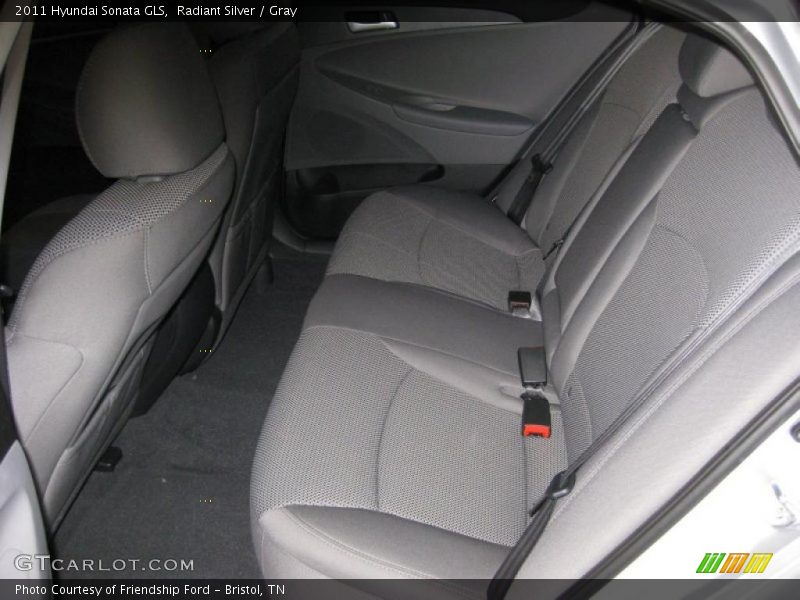 Radiant Silver / Gray 2011 Hyundai Sonata GLS