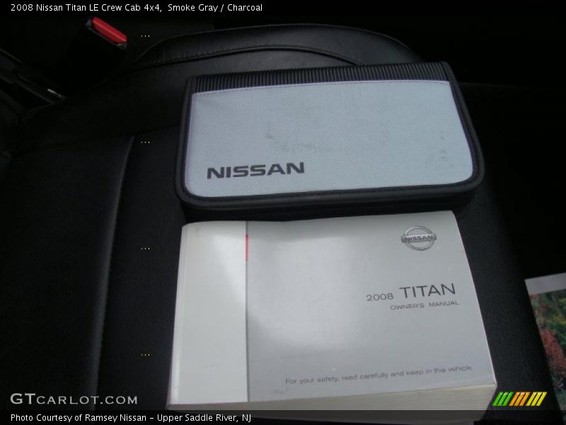 Smoke Gray / Charcoal 2008 Nissan Titan LE Crew Cab 4x4