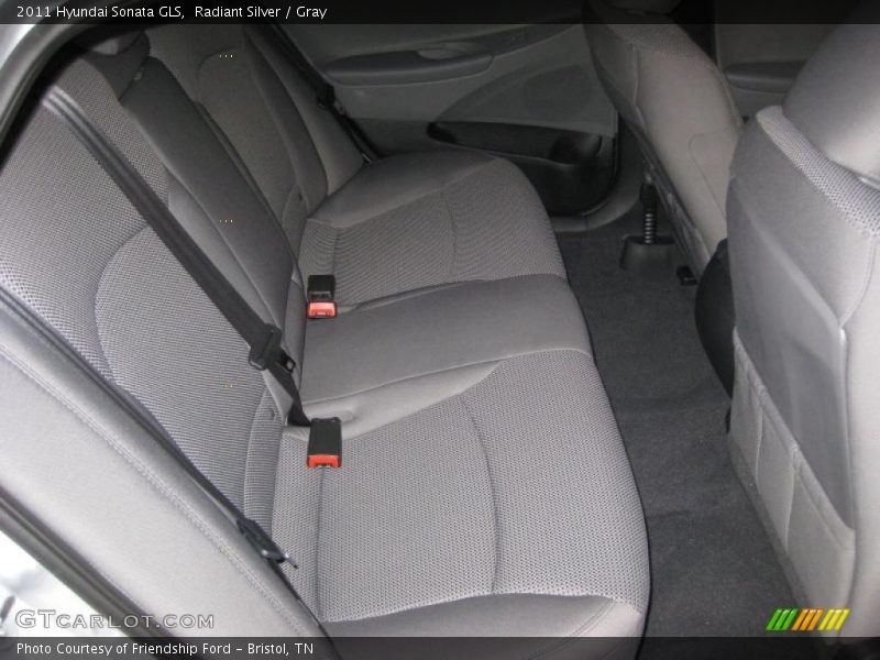 Radiant Silver / Gray 2011 Hyundai Sonata GLS