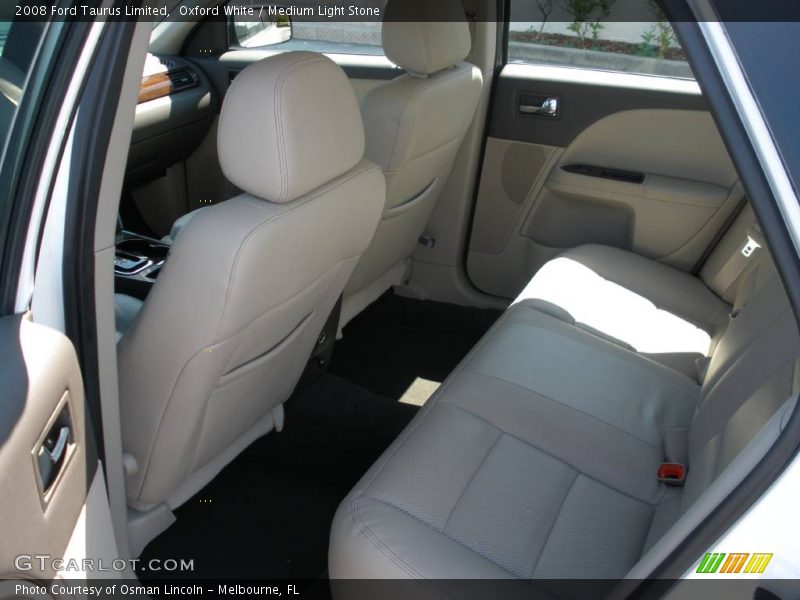 Oxford White / Medium Light Stone 2008 Ford Taurus Limited