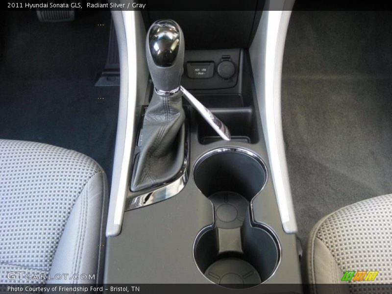 Radiant Silver / Gray 2011 Hyundai Sonata GLS
