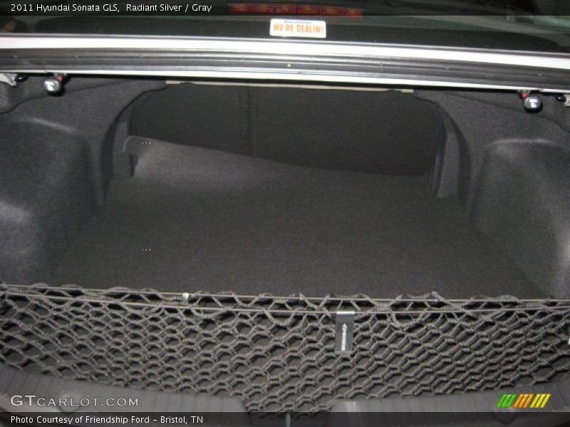 Radiant Silver / Gray 2011 Hyundai Sonata GLS