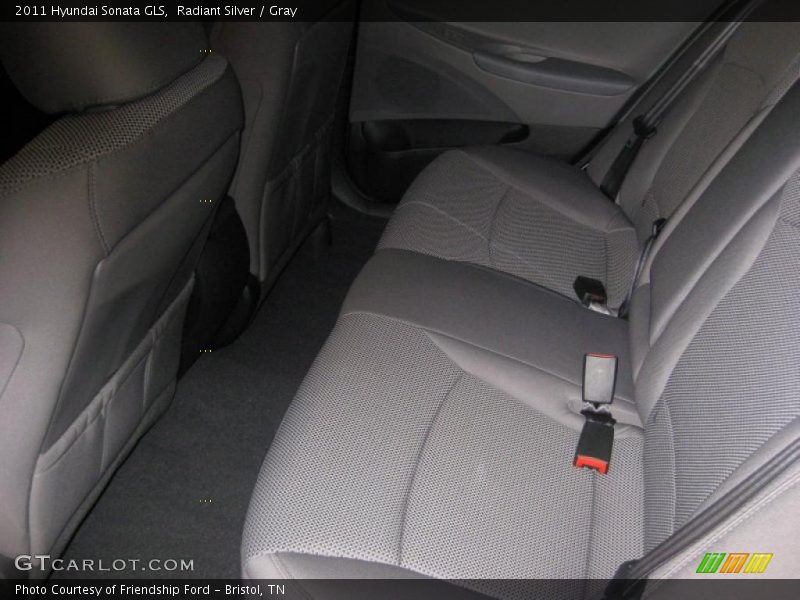 Radiant Silver / Gray 2011 Hyundai Sonata GLS
