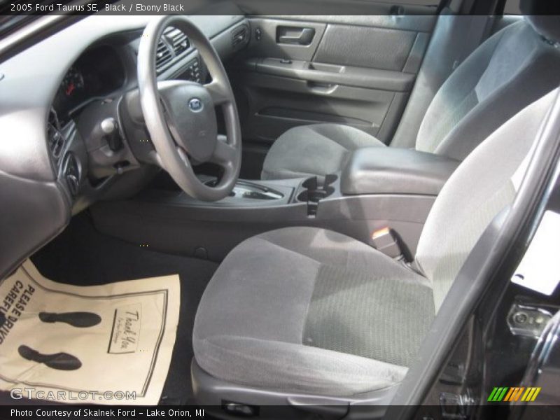 Black / Ebony Black 2005 Ford Taurus SE
