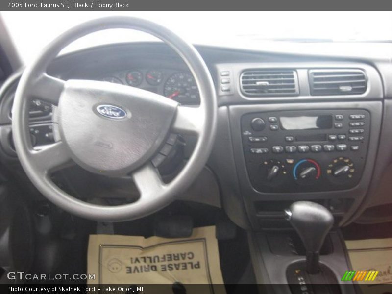 Black / Ebony Black 2005 Ford Taurus SE