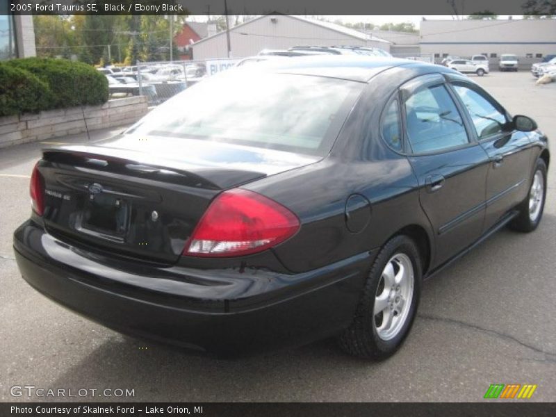 Black / Ebony Black 2005 Ford Taurus SE