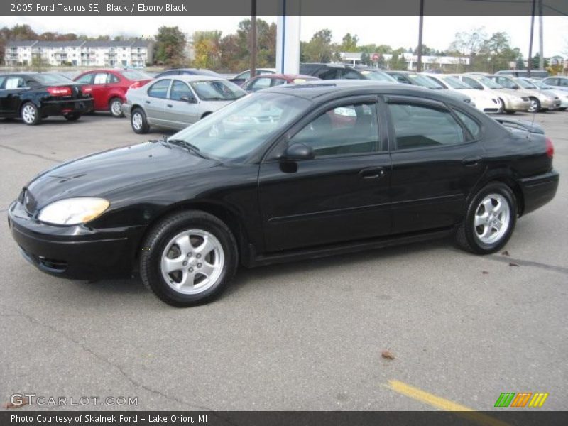 Black / Ebony Black 2005 Ford Taurus SE