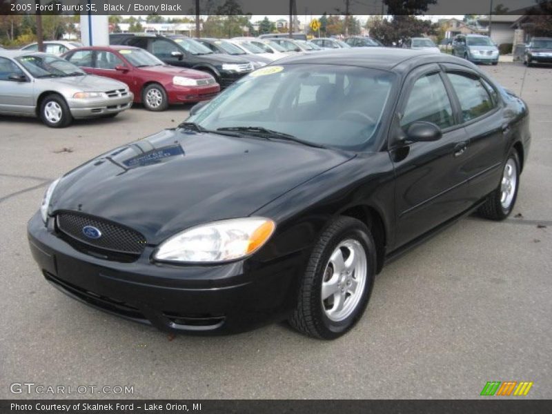 Black / Ebony Black 2005 Ford Taurus SE