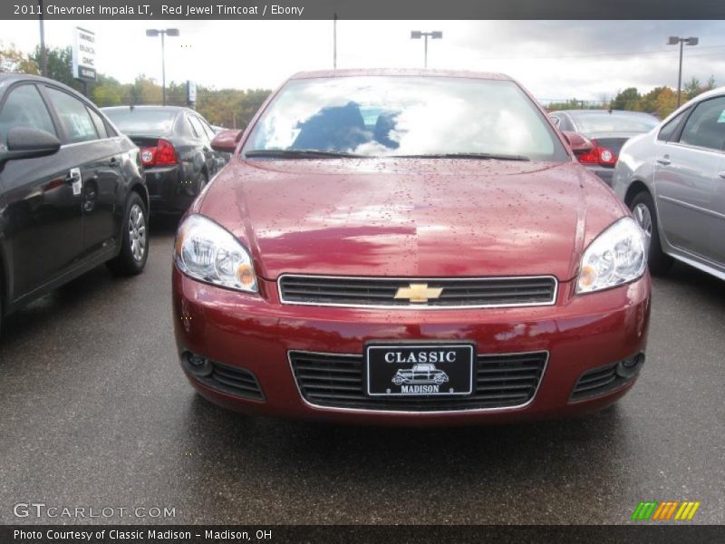 Red Jewel Tintcoat / Ebony 2011 Chevrolet Impala LT