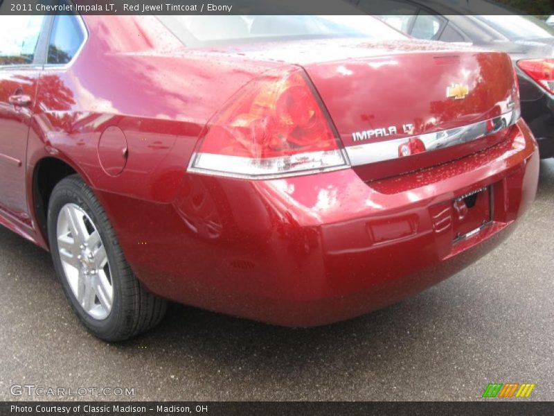 Red Jewel Tintcoat / Ebony 2011 Chevrolet Impala LT