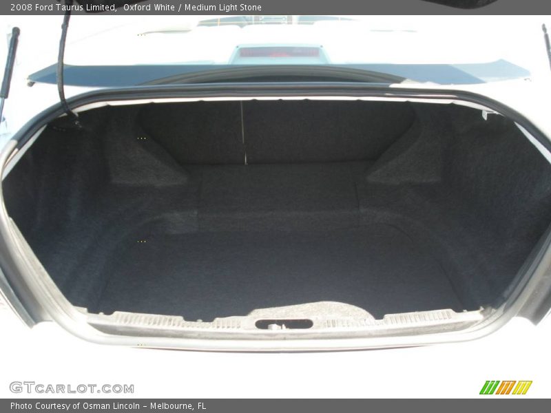 Oxford White / Medium Light Stone 2008 Ford Taurus Limited
