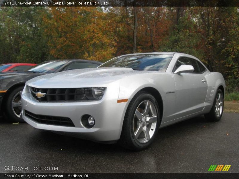 Silver Ice Metallic / Black 2011 Chevrolet Camaro LT Coupe