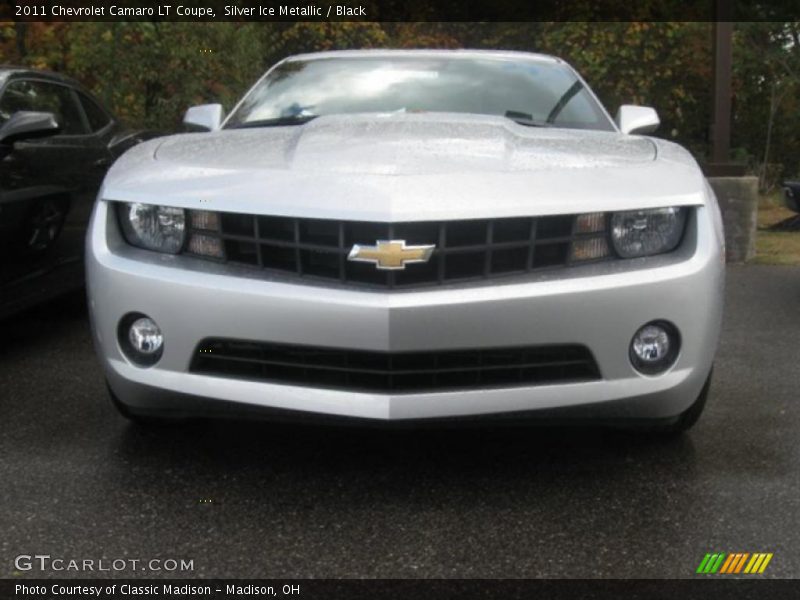 Silver Ice Metallic / Black 2011 Chevrolet Camaro LT Coupe