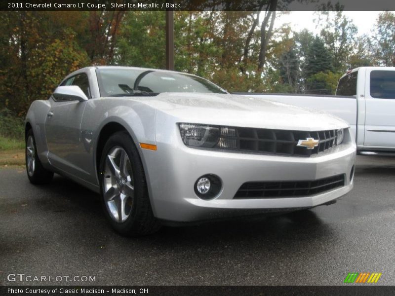 Silver Ice Metallic / Black 2011 Chevrolet Camaro LT Coupe
