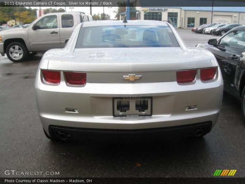 Silver Ice Metallic / Black 2011 Chevrolet Camaro LT Coupe