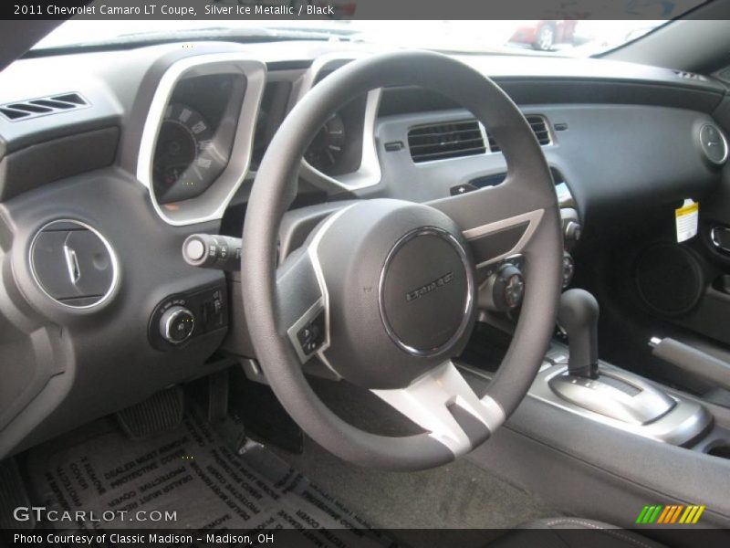 Silver Ice Metallic / Black 2011 Chevrolet Camaro LT Coupe