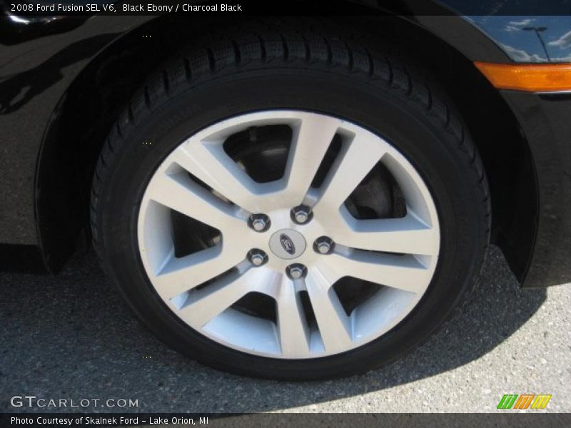 Black Ebony / Charcoal Black 2008 Ford Fusion SEL V6