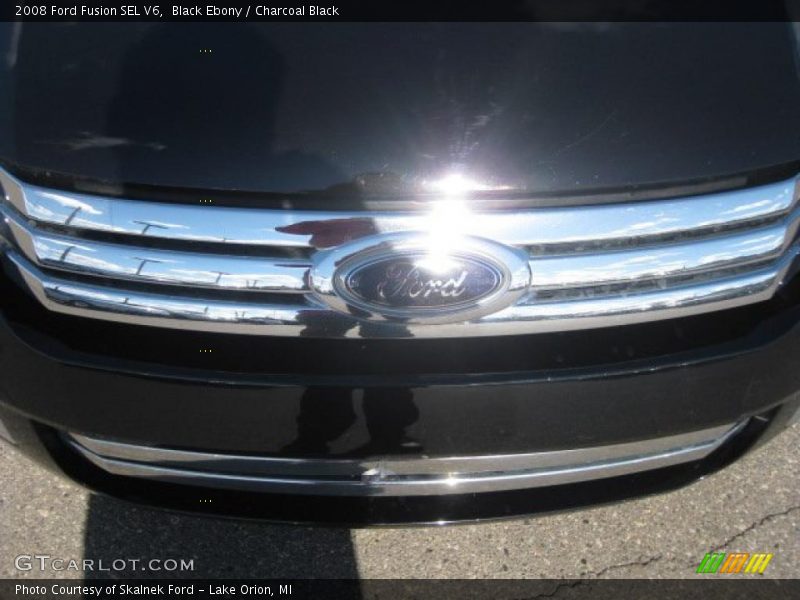 Black Ebony / Charcoal Black 2008 Ford Fusion SEL V6