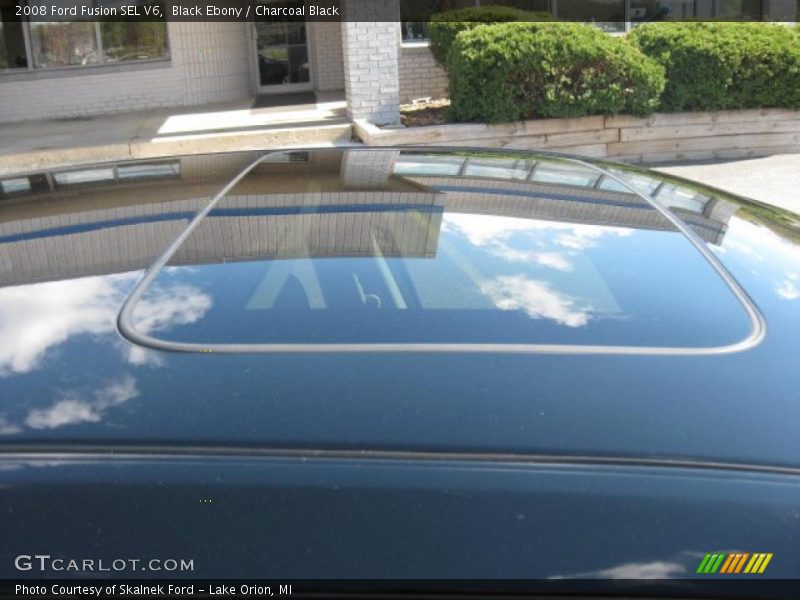 Black Ebony / Charcoal Black 2008 Ford Fusion SEL V6