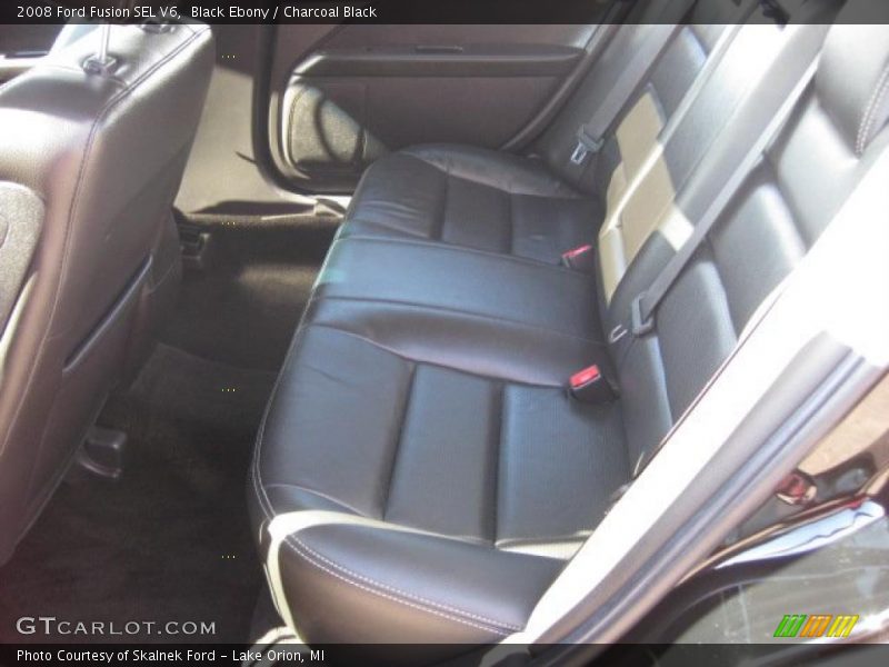 Black Ebony / Charcoal Black 2008 Ford Fusion SEL V6