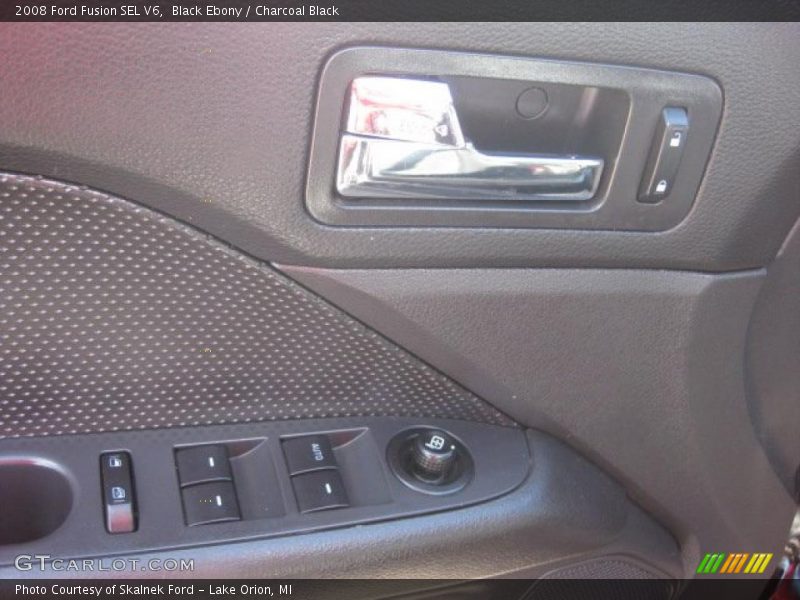 Black Ebony / Charcoal Black 2008 Ford Fusion SEL V6