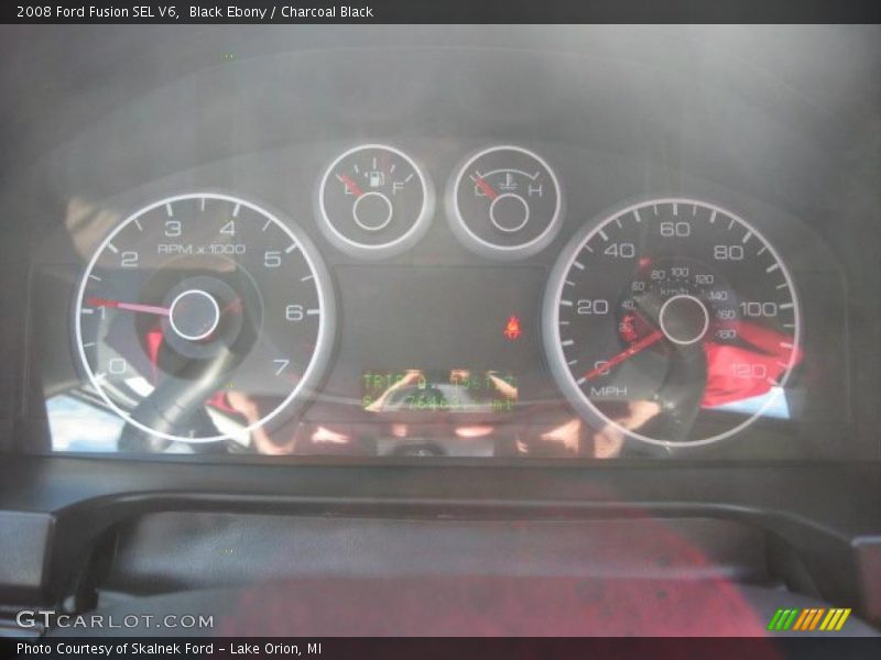 Black Ebony / Charcoal Black 2008 Ford Fusion SEL V6