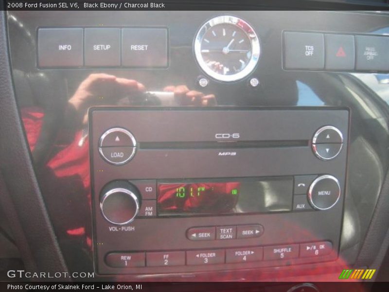 Black Ebony / Charcoal Black 2008 Ford Fusion SEL V6