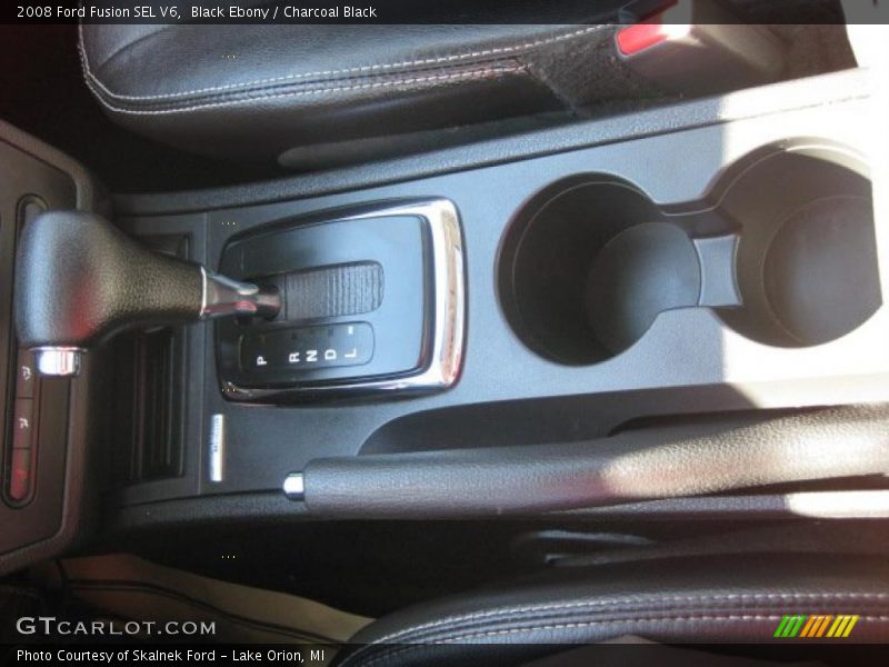 Black Ebony / Charcoal Black 2008 Ford Fusion SEL V6