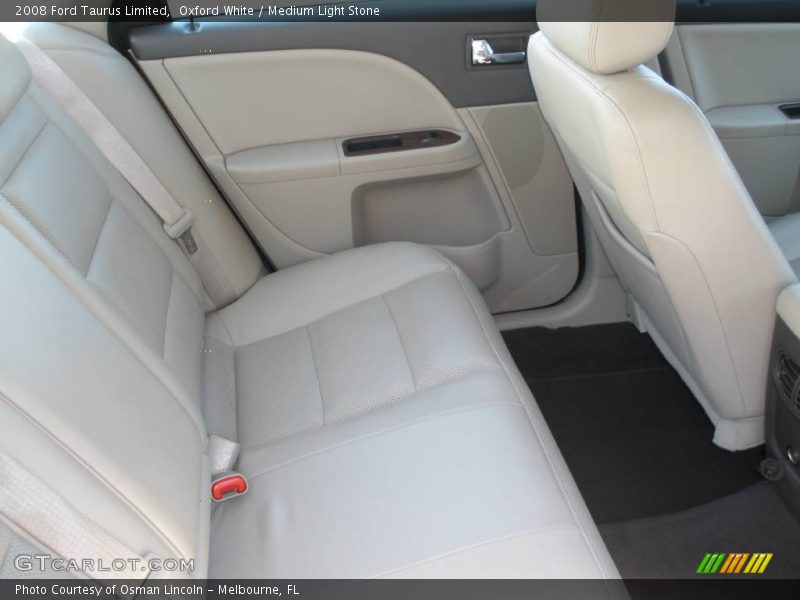 Oxford White / Medium Light Stone 2008 Ford Taurus Limited