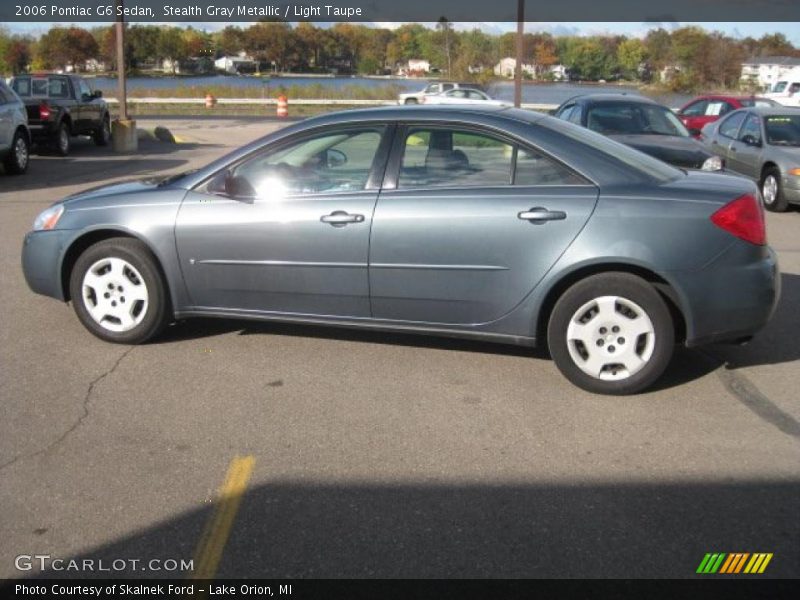 Stealth Gray Metallic / Light Taupe 2006 Pontiac G6 Sedan