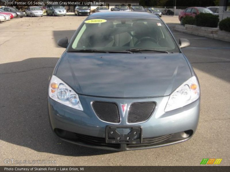 Stealth Gray Metallic / Light Taupe 2006 Pontiac G6 Sedan