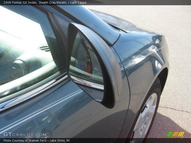 Stealth Gray Metallic / Light Taupe 2006 Pontiac G6 Sedan