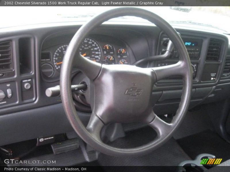  2002 Silverado 1500 Work Truck Regular Cab Steering Wheel