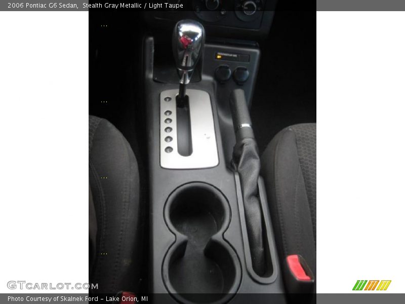Stealth Gray Metallic / Light Taupe 2006 Pontiac G6 Sedan