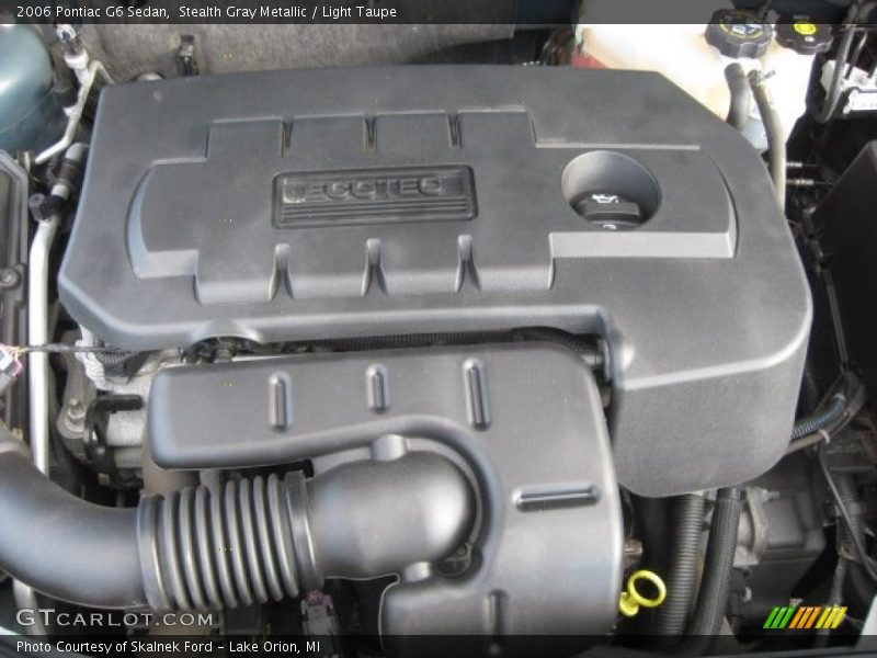 Stealth Gray Metallic / Light Taupe 2006 Pontiac G6 Sedan
