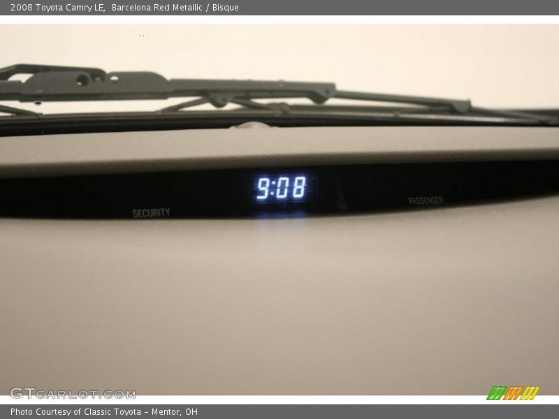 Barcelona Red Metallic / Bisque 2008 Toyota Camry LE