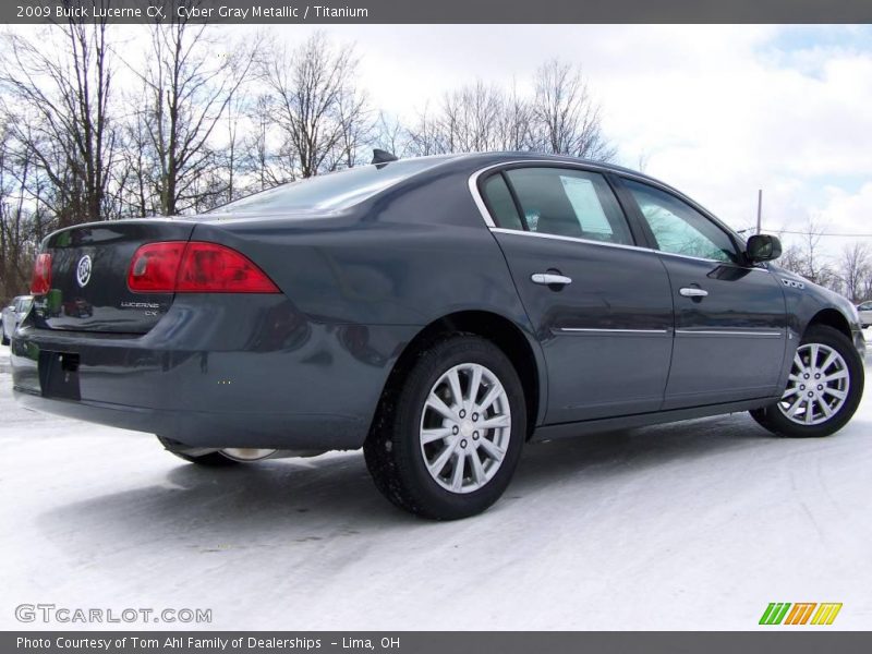 Cyber Gray Metallic / Titanium 2009 Buick Lucerne CX