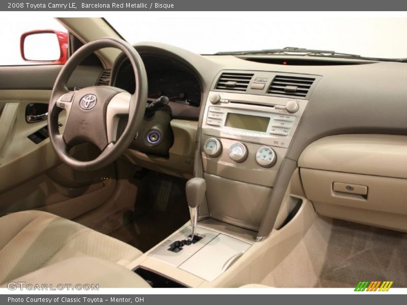 Barcelona Red Metallic / Bisque 2008 Toyota Camry LE